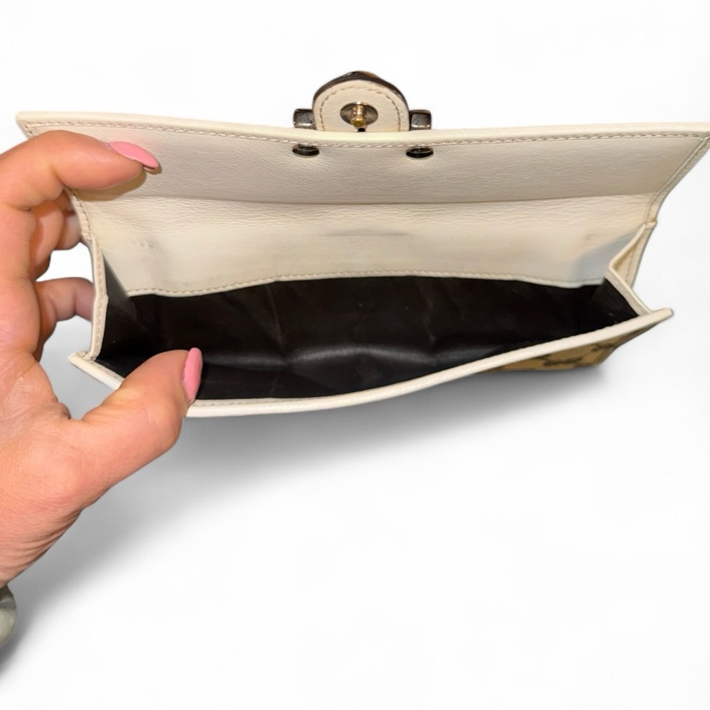 Gucci Wallet GG Ophidia Long Continental Bifold Sherry Line Guccissima with Box - Picture 7 of 12